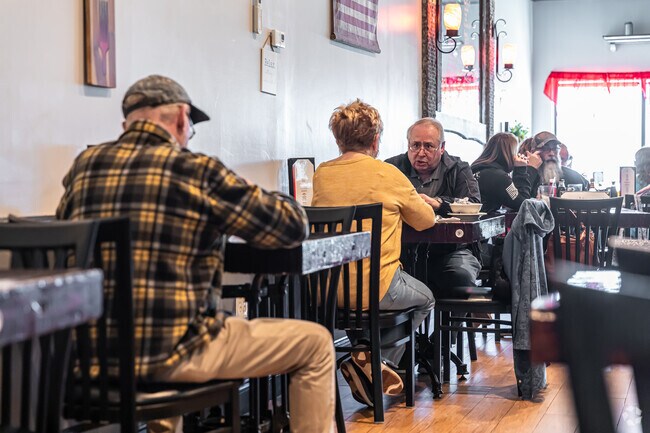 The Hangry Fork in Wolcott is a local favorite for hearty breakfasts and casual dining.