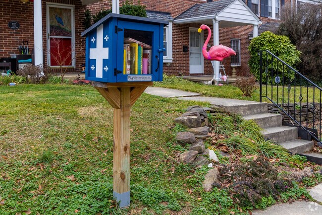 Pick up a great read while walking the charming streets of Ednor Gardens-Lakeside.