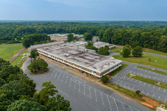 Albemarle Middle School campus in Charlotte, NC.