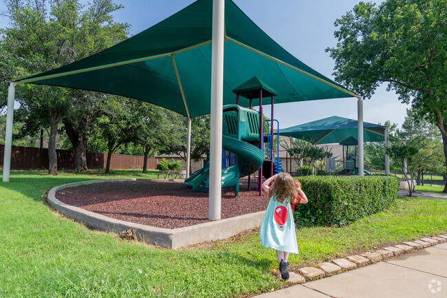 Eagle Pass Park is a local hot spot for kids in Corinth.