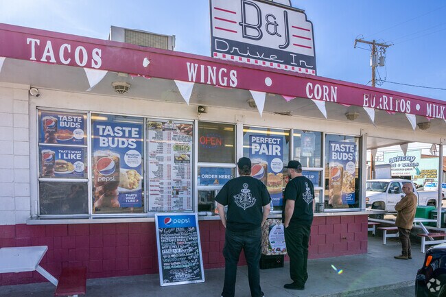 B&J Drive-in restaurant is one of the best spots locals enjoy.