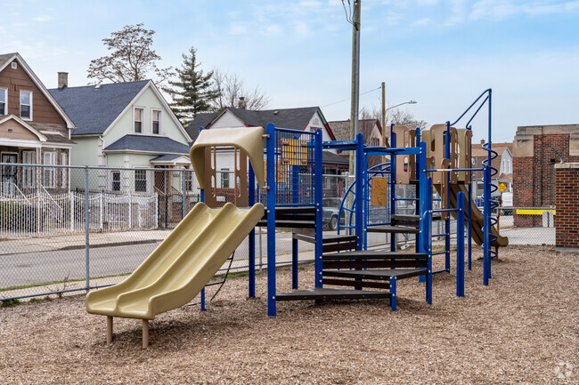 Bennett Elementary School, playground.
