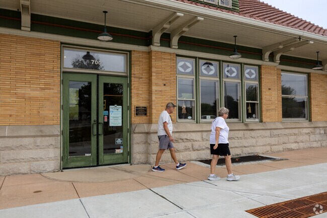 The Cardinal Greenway Depot is a great spot near Minnetrista and has lots of history.