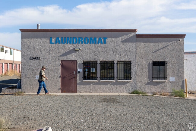 Spring Valley has a car wash and laundromat in town.