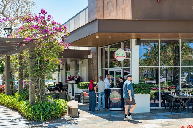 Sufrait Mediteranean restaurant is a popular lunch and dinner restaurant for Pembroke Pointe residents to enjoy.