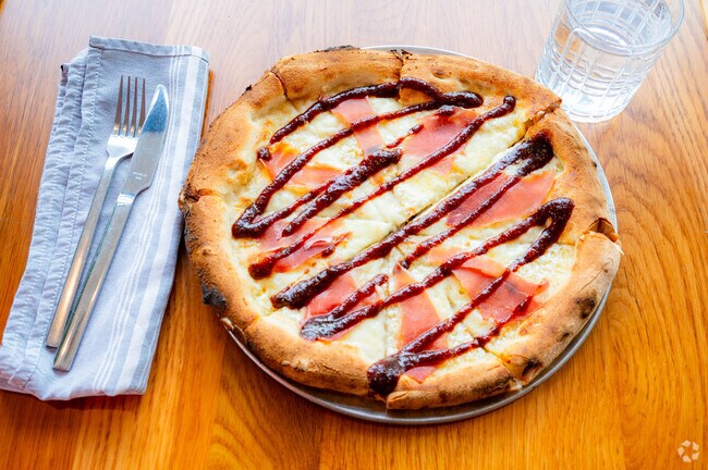 At the Wooden Paddle try the “Gettin’ Figgy Wit It” pizza if you like fig jam and prosciutto.