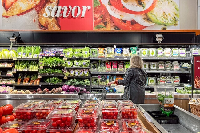 The Fresh Market provides groceries for North Buckhead residents.