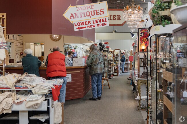Find vintage treasures at Town Hall Antiques in Romeo.