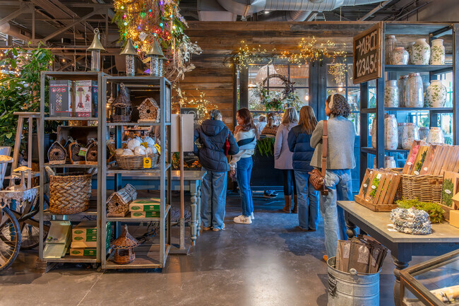 Terrain Café in Compo is a popular brunch spot combined with a plant store.