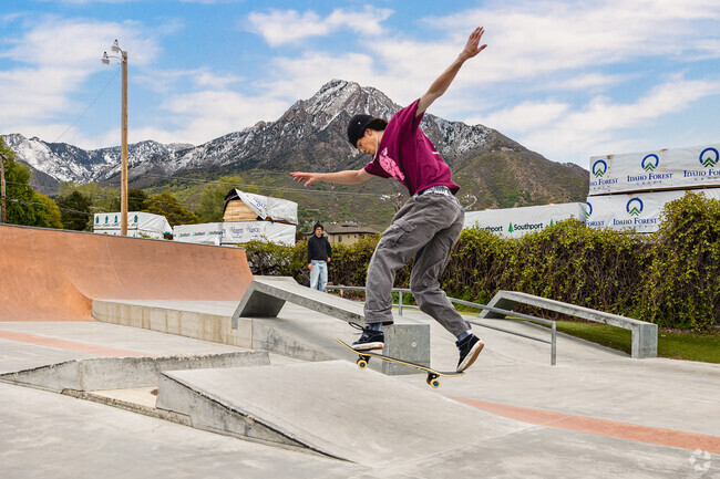 Holladay Skate Park is a popular destination of Holladay youth and others around the valley.