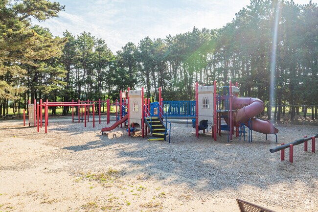 Students enjoy Marguerite E. Small Elementary School for it's play area with plenty of space.