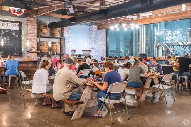 Putney residents enjoy bingo at Pretoria Fields Brewery.