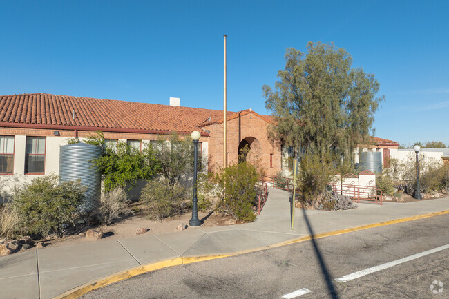 Manzo Elementary School is located off Melrose Avenue.