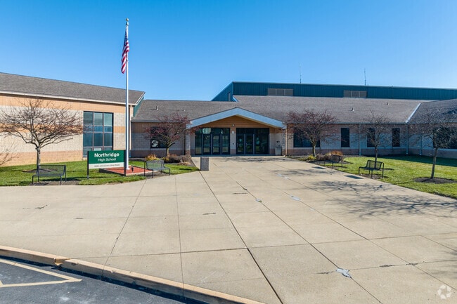 Older students attend Northridge High School.