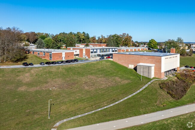 Bishop Carroll Catholic High School sits up on the hills of Ebensburg PA.