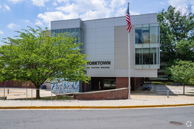 Yorktown High School near the vibrant High View Park, empowers its students for success.