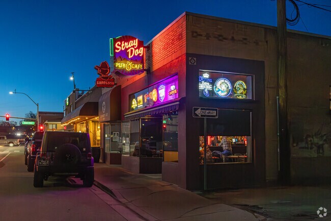Pull up a seat at the bar at Stray Dog Pub & Cafe in Elko.