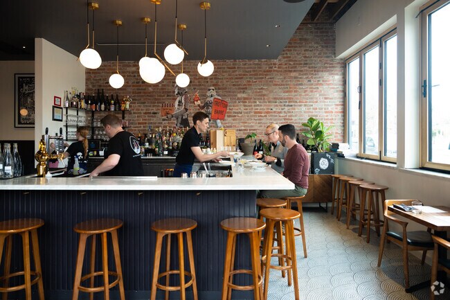Brasserie Brixton is a hip French restaurant and bar that can't be missed.