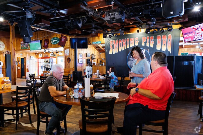 Smoking Pig BBQ is a dining hot spot for Cherry-Guardino and nearby residents.