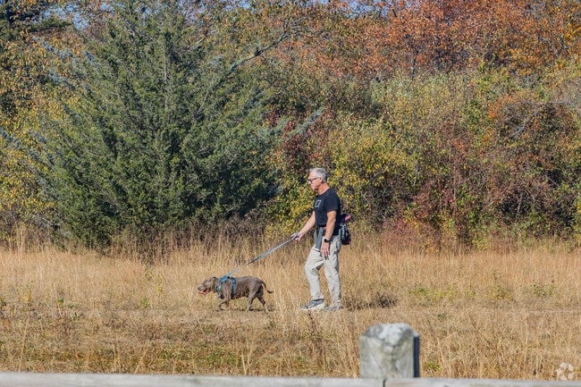 Walk your dog at one of the half dozen parks in Dix Hills.