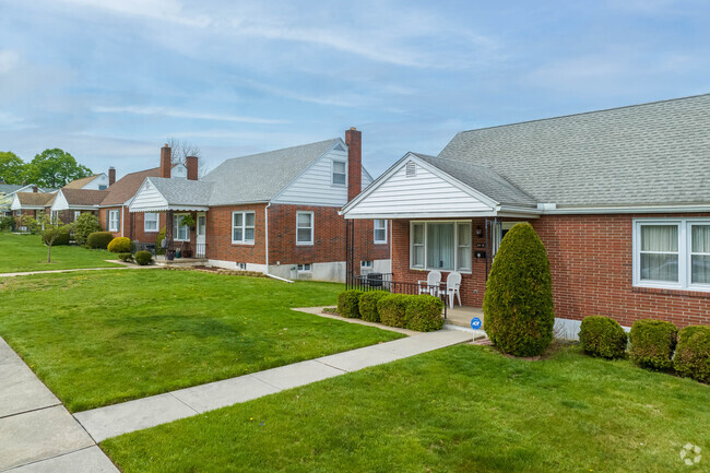 West Lawn is made up of many modest single family homes.