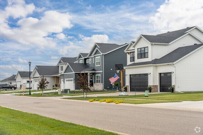Eaglewood showcases stunning multi-level homes with ample space and modern design.