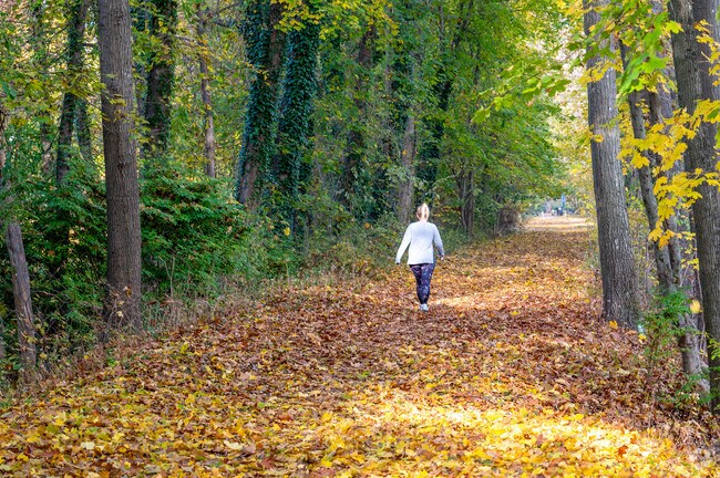 Runners use the Phenix Harris Riverwalk in Lippitt-Harris, West Warwick.
