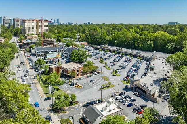 Peachtree Battle Shopping Center in the Peachtree Hills Neighborhood