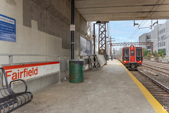 The Fairfield Train Station is a busy station for Fairfield residents.