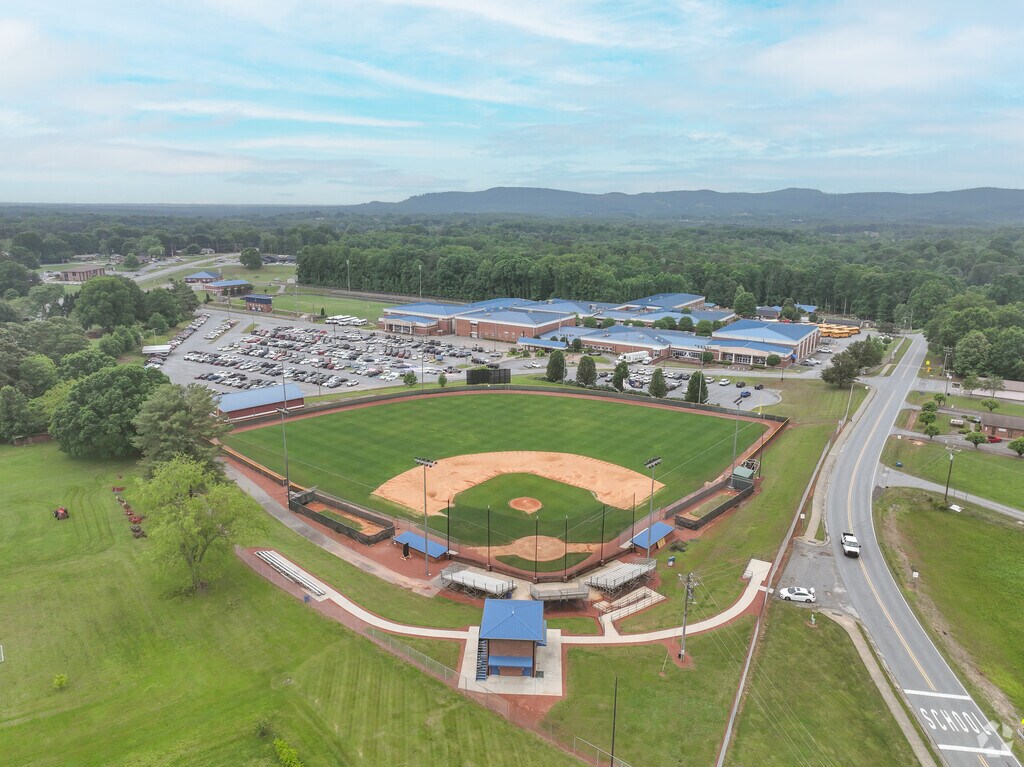 Alexander Central High School sits at the foothills of the North Carolina mountains.