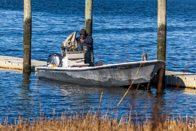 Fishing in Oyster Bay is a favorite pastime for Mill Neck locals.