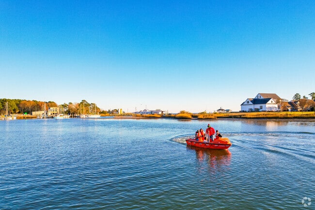 Many Achilles/Browns Bay residents own boats and regularly fish on the Mobjack Bay.