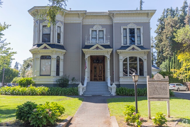 Fuller Park's historic Holden Mansion was built by Samuel E. Holden in 1886.