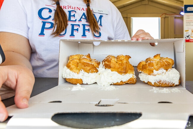 Cream Puffs are the stars of the Wisconsin State Fair near Woodlawn Manor.