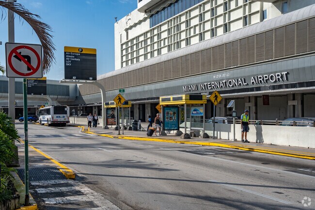 Miami International Airport connects residents to destinations worldwide.