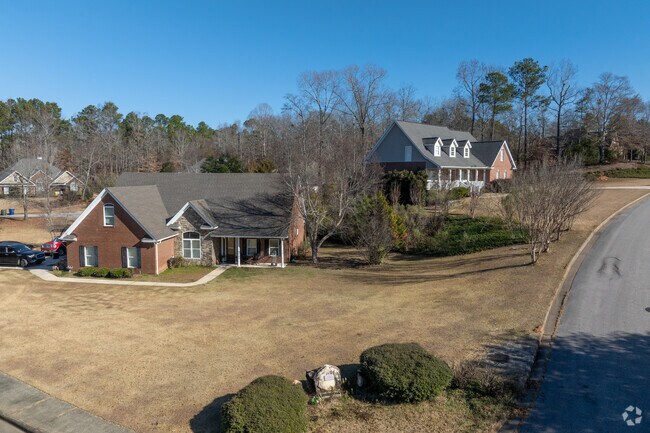 Corner lots make for a charming spot to live in Wrights Mill Estates.