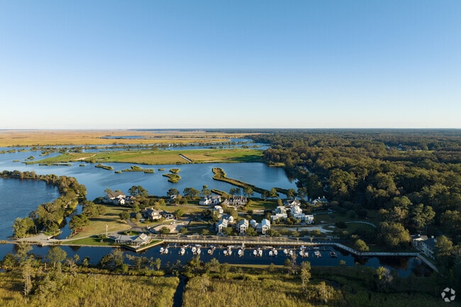 The Ford Field & River Club in Richmond Hill is located along the Ogeechee River.