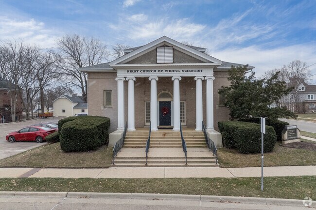 The building is a historic landmark, reflecting the character of Old Fourth Ward.