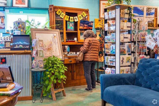 Longmont has a number of art galleries, such as Tumbleweed Art Collective.
