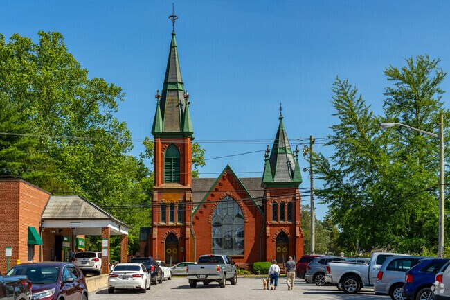 Makemie Presbyterian Church boasts Gothic architecture and has provided Snow Hill with a place of worship for 350 years.
