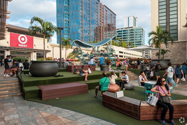 Kids love the play area atop Ala Moana Center.