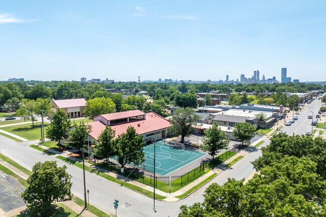 San Miguel School Of Tulsa is located just East of Downtown.