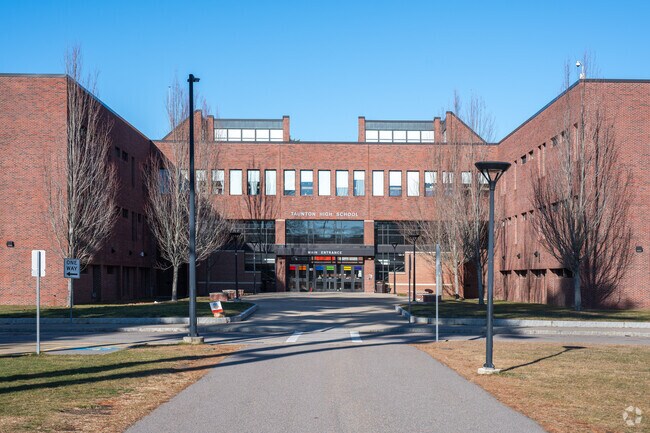 Taunton students finish their academic studies at Taunton High School.