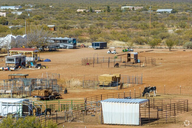 The Whetstone community have large parcels often with livestock.