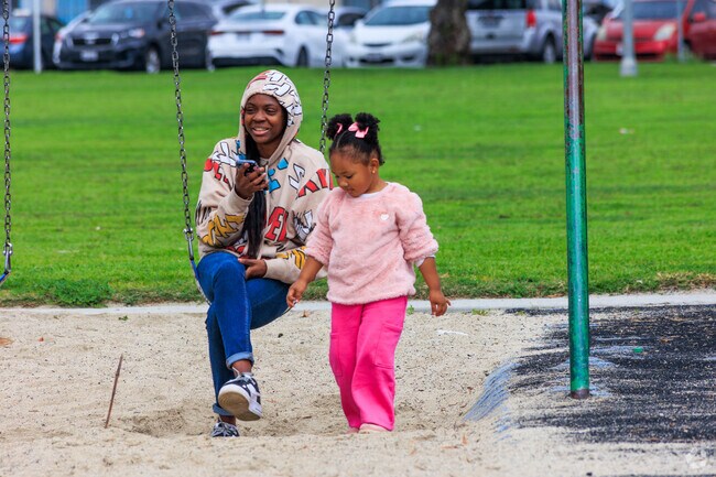 Ramona Park has its own namesake park with a playground and sports.