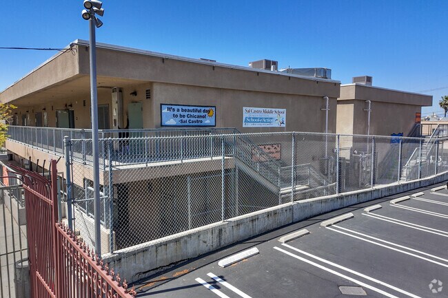 Sal Castro Middle School has approximately 330 student.