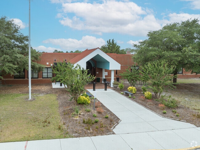 A welcoming entrance to International School at Gregory.