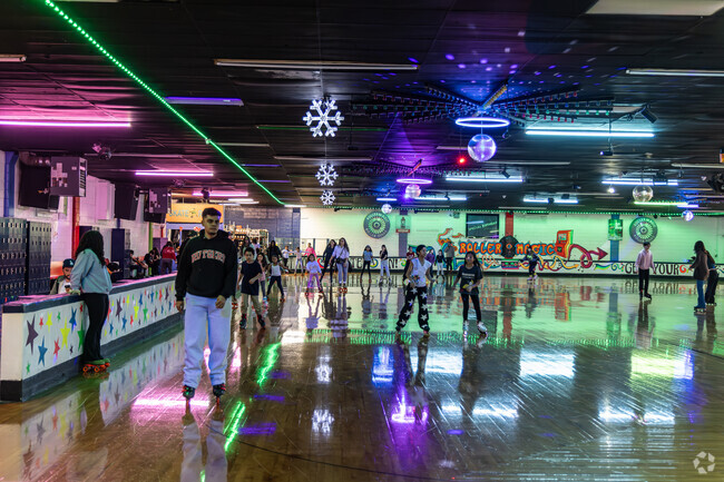 Take a short drive from Old Bridge to Rollermagic for a day of roller skating fun.