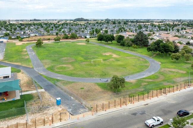 The sports field at Bellevue Elementary School in Atwater.