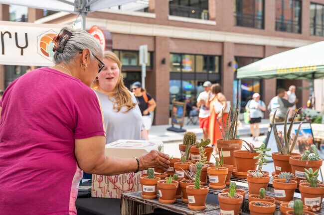 Find great weekend events near Pointe West like the Red River Market in Downtown Fargo.
